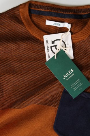 Ανδρικό πουλόβερ Jules, Μέγεθος S, Χρώμα  Μπέζ, Τιμή 11,38 €