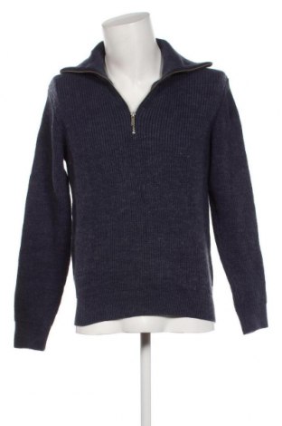 Мъжки пуловер Kiabi, Размер M, Цвят Син, Цена 8,12 лв.