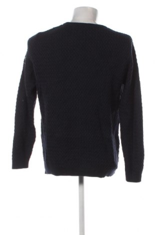 Мъжки пуловер Knowledge Cotton Apparel, Размер L, Цвят Син, Цена 16,72 лв.