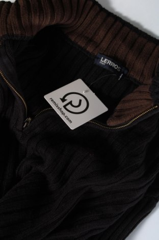 Мъжки пуловер Lerros, Размер L, Цвят Черен, Цена 24,00 лв.