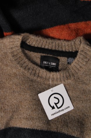Ανδρικό πουλόβερ Only & Sons, Μέγεθος S, Χρώμα Πολύχρωμο, Τιμή 4,49 €