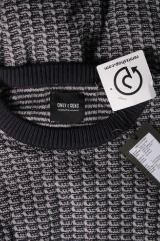 Ανδρικό πουλόβερ Only & Sons, Μέγεθος L, Χρώμα Γκρί, Τιμή 10,67 €