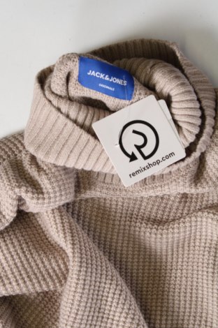 Pánsky sveter  Originals By Jack & Jones, Veľkosť S, Farba Béžová, Cena  10,52 €
