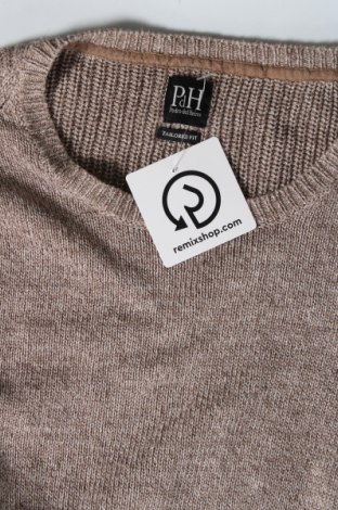 Мъжки пуловер Pedro Del Hierro, Размер XL, Цвят Кафяв, Цена 19,91 лв.