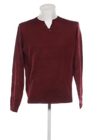 Мъжки пуловер Pierre Cardin, Размер L, Цвят Червен, Цена 22,00 лв.