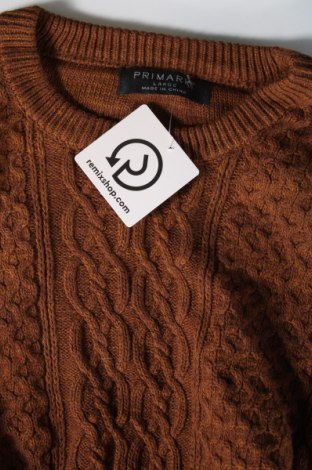 Мъжки пуловер Primark, Размер L, Цвят Кафяв, Цена 13,92 лв.