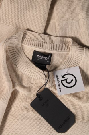 Ανδρικό πουλόβερ Pull&Bear, Μέγεθος S, Χρώμα Καφέ, Τιμή 8,06 €