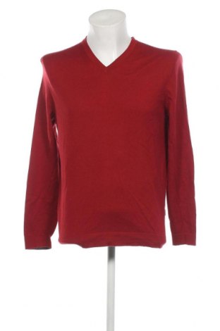 Мъжки пуловер S.Oliver, Размер L, Цвят Червен, Цена 12,96 лв.