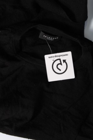 Мъжки пуловер Selected Homme, Размер S, Цвят Черен, Цена 24,00 лв.
