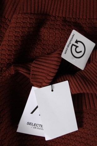 Pánsky sveter  Selected Homme, Veľkosť L, Farba Hnedá, Cena  17,53 €