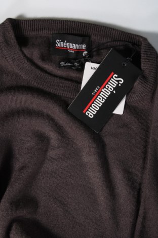 Ανδρικό πουλόβερ Sinequanone, Μέγεθος XXL, Χρώμα Γκρί, Τιμή 23,81 €
