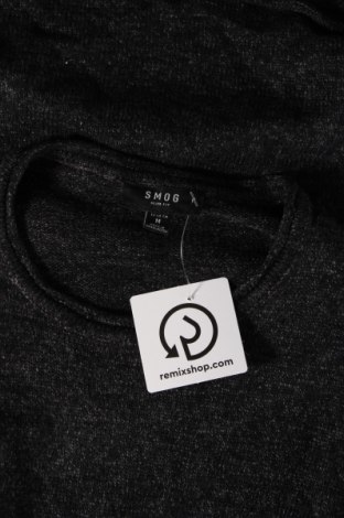 Ανδρικό πουλόβερ Smog, Μέγεθος M, Χρώμα Μαύρο, Τιμή 4,49 €