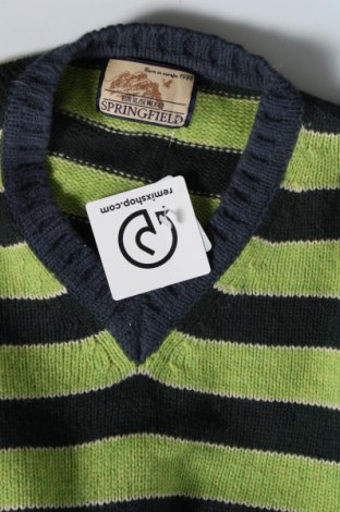 Мъжки пуловер Springfield, Размер XL, Цвят Зелен, Цена 12,30 лв.