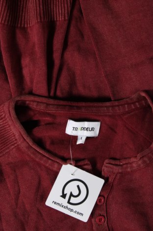 Мъжки пуловер Trappeur, Размер L, Цвят Червен, Цена 29,00 лв.