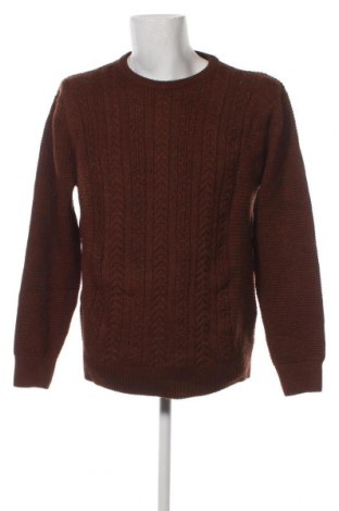 Мъжки пуловер Zara Man, Размер XL, Цвят Кафяв, Цена 23,00 лв.