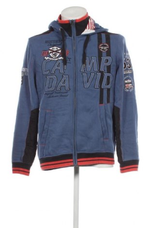 Herren Sweatshirt Camp David, Größe M, Farbe Blau, Preis 27,14 €