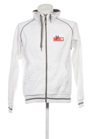 Herren Sweatshirt Clique, Größe L, Farbe Weiß, Preis 17,15 €