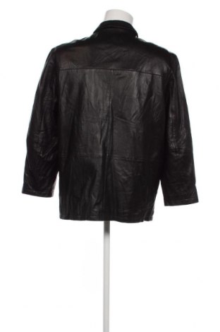 Ανδρικό δερμάτινο μπουφάν Peter Hahn, Μέγεθος L, Χρώμα Μαύρο, Τιμή 87,18 €