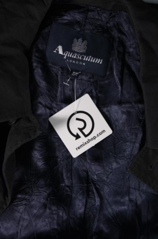 Мъжко палто Aquascutum, Размер L, Цвят Черен, Цена 101,22 лв.