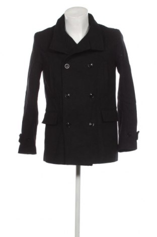 Мъжко палто H&M, Размер M, Цвят Черен, Цена 56,71 лв.