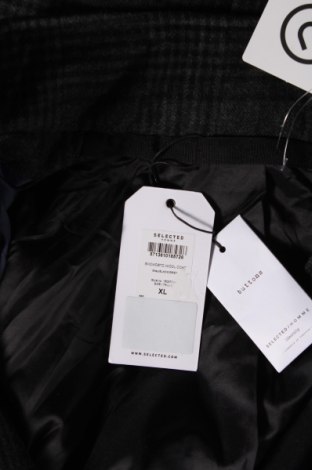 Ανδρικά παλτό Selected Homme, Μέγεθος XL, Χρώμα Γκρί, Τιμή 60,86 €