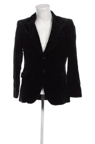 Мъжко палто Zara, Размер L, Цвят Черен, Цена 20,28 лв.