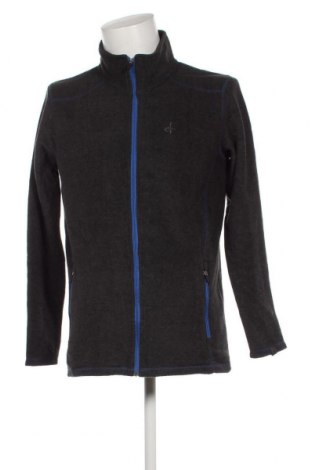 Ανδρική ζακέτα fleece Cross Sportswear, Μέγεθος M, Χρώμα Γκρί, Τιμή 13,36 €