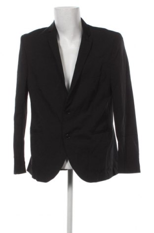 Мъжко сако Angelo Litrico, Размер XL, Цвят Черен, Цена 10,56 лв.