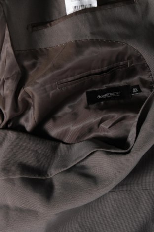 Ανδρικό σακάκι Dressmann, Μέγεθος XL, Χρώμα Γκρί, Τιμή 5,05 €