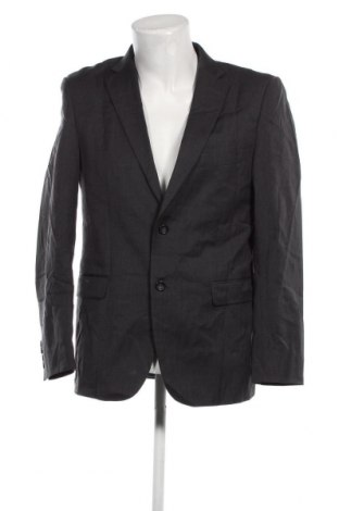Ανδρικό σακάκι Dressmann, Μέγεθος XL, Χρώμα Γκρί, Τιμή 5,32 €