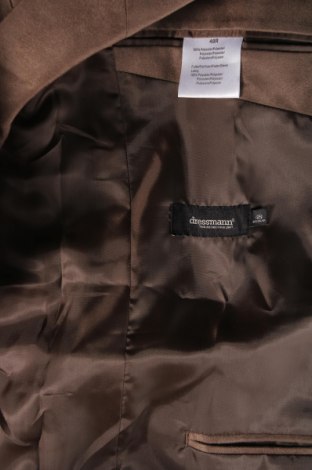 Ανδρικό σακάκι Dressmann, Μέγεθος M, Χρώμα Καφέ, Τιμή 5,05 €