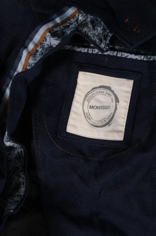 Ανδρικό σακάκι Montego, Μέγεθος M, Χρώμα Μπλέ, Τιμή 6,81 €