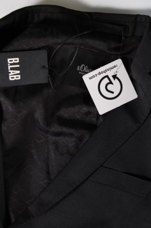 Ανδρικό σακάκι S.Oliver Black Label, Μέγεθος M, Χρώμα Μαύρο, Τιμή 11,18 €