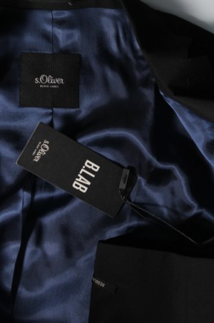 Ανδρικό σακάκι S.Oliver Black Label, Μέγεθος L, Χρώμα Μαύρο, Τιμή 18,63 €