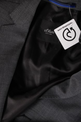 Ανδρικό σακάκι S.Oliver Black Label, Μέγεθος M, Χρώμα Γκρί, Τιμή 14,91 €