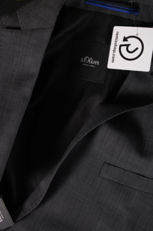 Ανδρικό σακάκι S.Oliver Black Label, Μέγεθος M, Χρώμα Γκρί, Τιμή 21,12 €