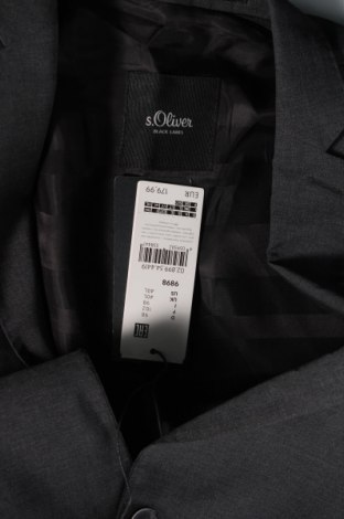 Ανδρικό σακάκι S.Oliver Black Label, Μέγεθος M, Χρώμα Γκρί, Τιμή 17,39 €