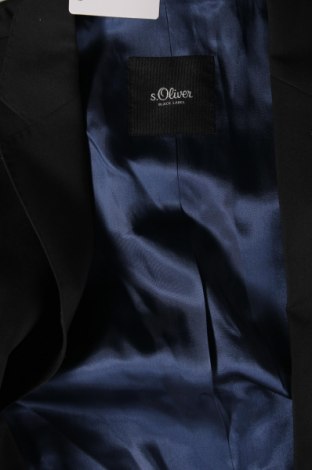 Мъжко сако S.Oliver Black Label, Размер L, Цвят Черен, Цена 24,10 лв.