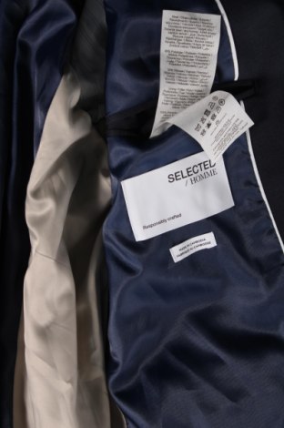 Pánské sako  Selected Homme, Velikost XL, Barva Modrá, Cena  1 020,00 Kč