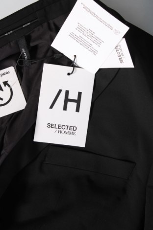 Ανδρικό σακάκι Selected Homme, Μέγεθος L, Χρώμα Μαύρο, Τιμή 17,43 €