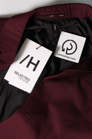 Ανδρικό σακάκι Selected Homme, Μέγεθος M, Χρώμα Κόκκινο, Τιμή 91,75 €