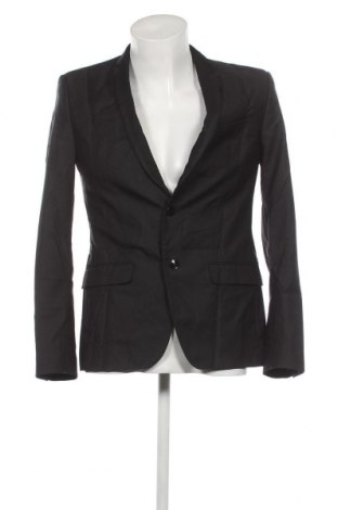 Мъжко сако Zara Man, Размер M, Цвят Черен, Цена 15,60 лв.