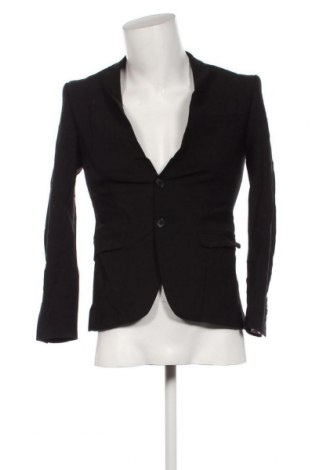 Мъжко сако Zara Man, Размер S, Цвят Черен, Цена 11,31 лв.