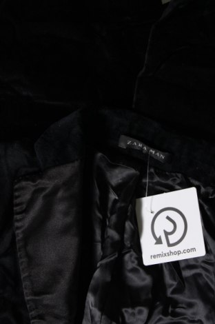 Мъжко сако Zara Man, Размер M, Цвят Черен, Цена 11,31 лв.