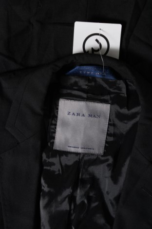 Мъжко сако Zara Man, Размер M, Цвят Черен, Цена 10,92 лв.