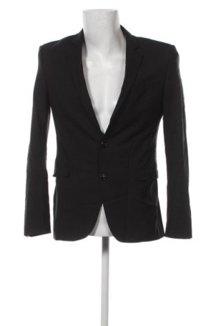 Мъжко сако Zara Man, Размер M, Цвят Черен, Цена 13,65 лв.