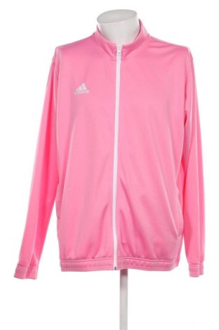 Мъжко спортно горнище Adidas, Размер XXL, Цвят Розов, Цена 94,99 лв.