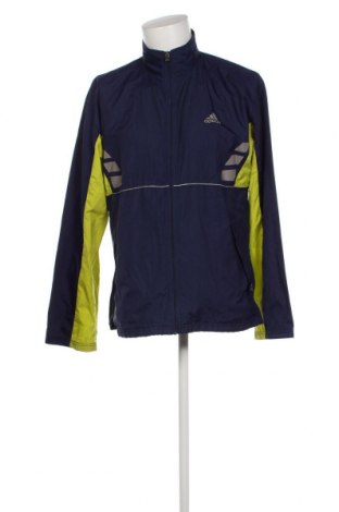 Herren Sportjacke Adidas, Größe L, Farbe Blau, Preis 36,96 €