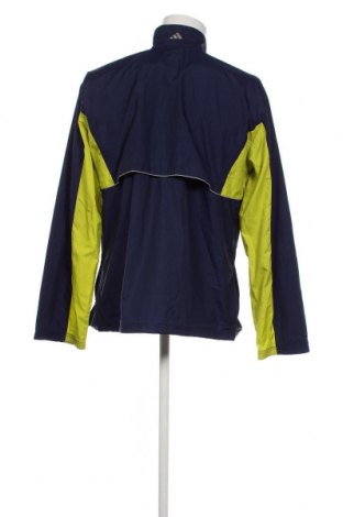 Ανδρικό αθλητικό μπουφάν Adidas, Μέγεθος L, Χρώμα Μπλέ, Τιμή 38,64 €
