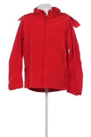 Ανδρικό αθλητικό μπουφάν B&C Collection, Μέγεθος XXL, Χρώμα Κόκκινο, Τιμή 9,10 €